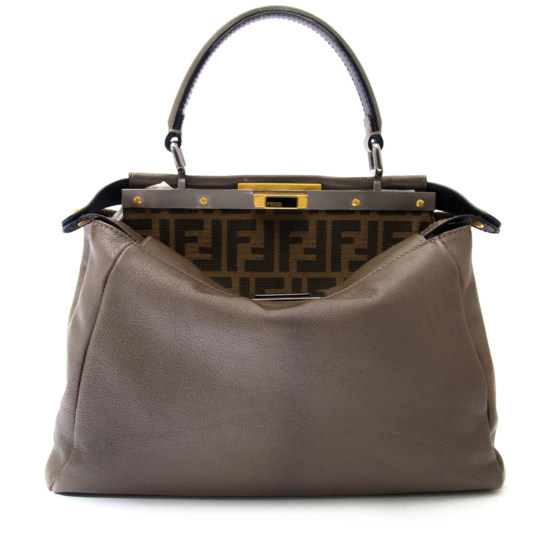 fendi peekaboo taupe now online at labellov.com for the best price