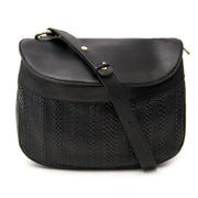 delvaux toile de cuir black shoulder bag now online at labellov.com for the best price