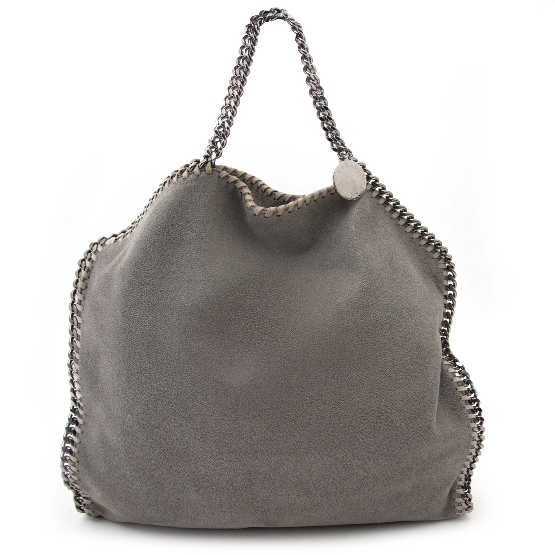 Are you looking for an authentic Stella McCartney Grey Falabella Fold-Over Bag? Buy yours at Labellov