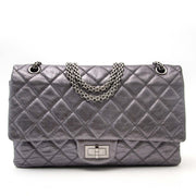 special edition Chanel Metallic Silver Reissue online webshop boutique antwerp tasche seconde hande Belgie