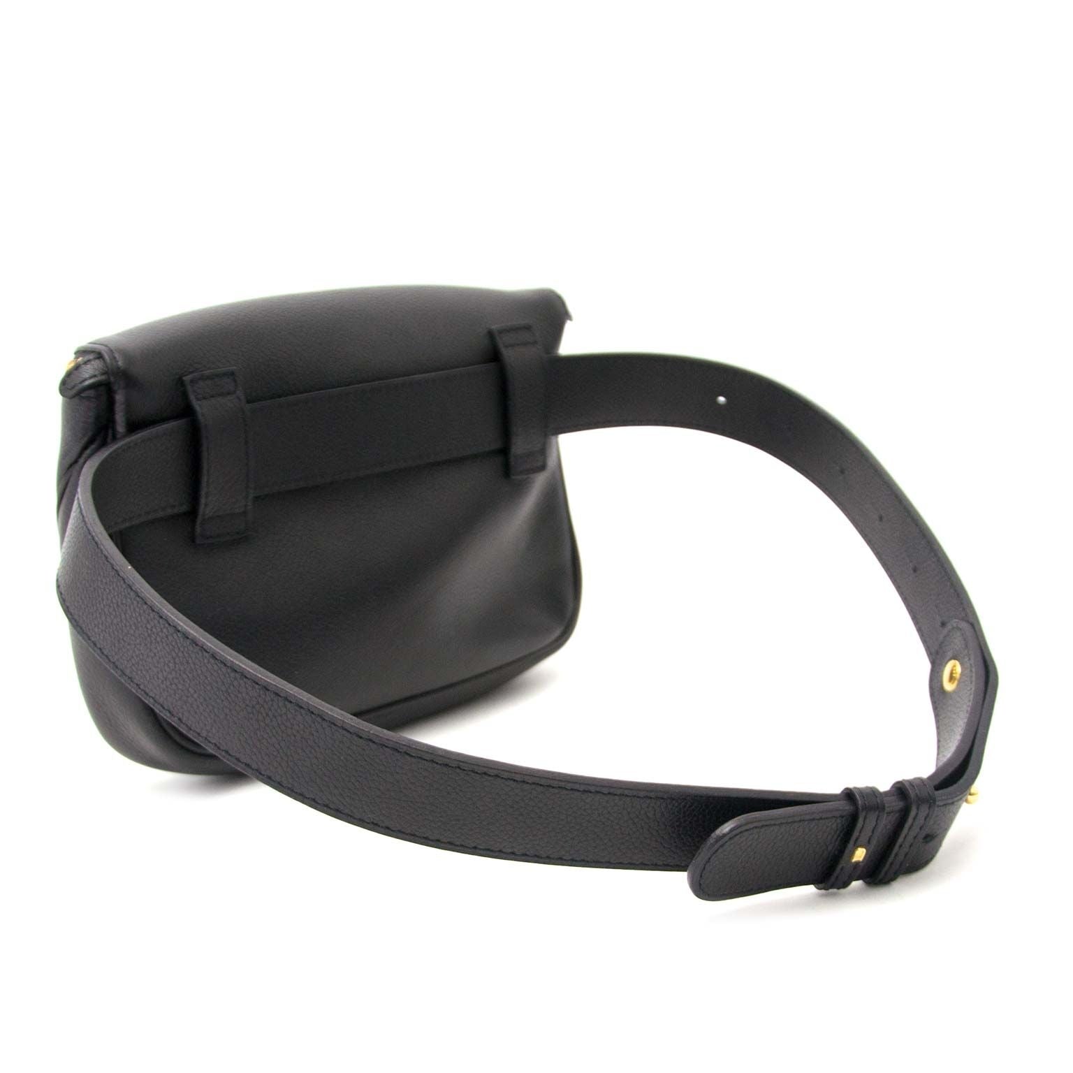 buy Delvaux Black Hip Bag at labellov