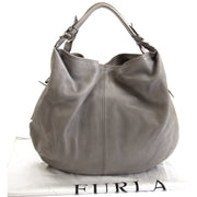 Authentique seconde main Authentieke tweedehands Furla Shoulder Bag Grey koop online webshop LabelLOV achète en ligne LabelLOV