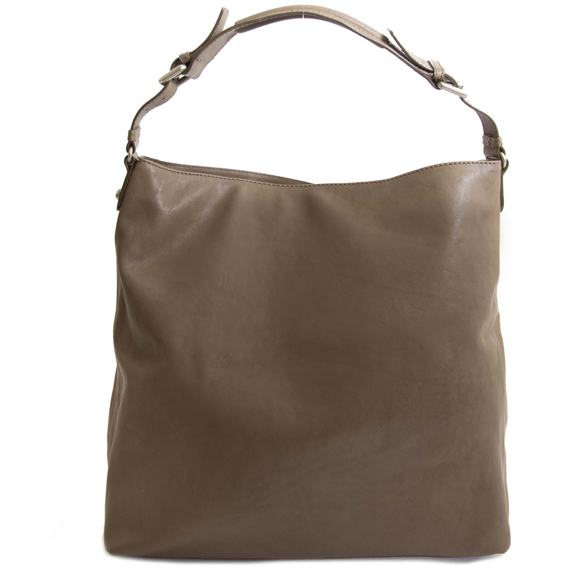 GF Ferré Taupe Shoulder Bag. GF Ferré Taupe Shoulder Bag.