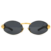 Buy authentic gianfranco ferre oval frame sunglasses at labellov vintage fashion webshop belgium