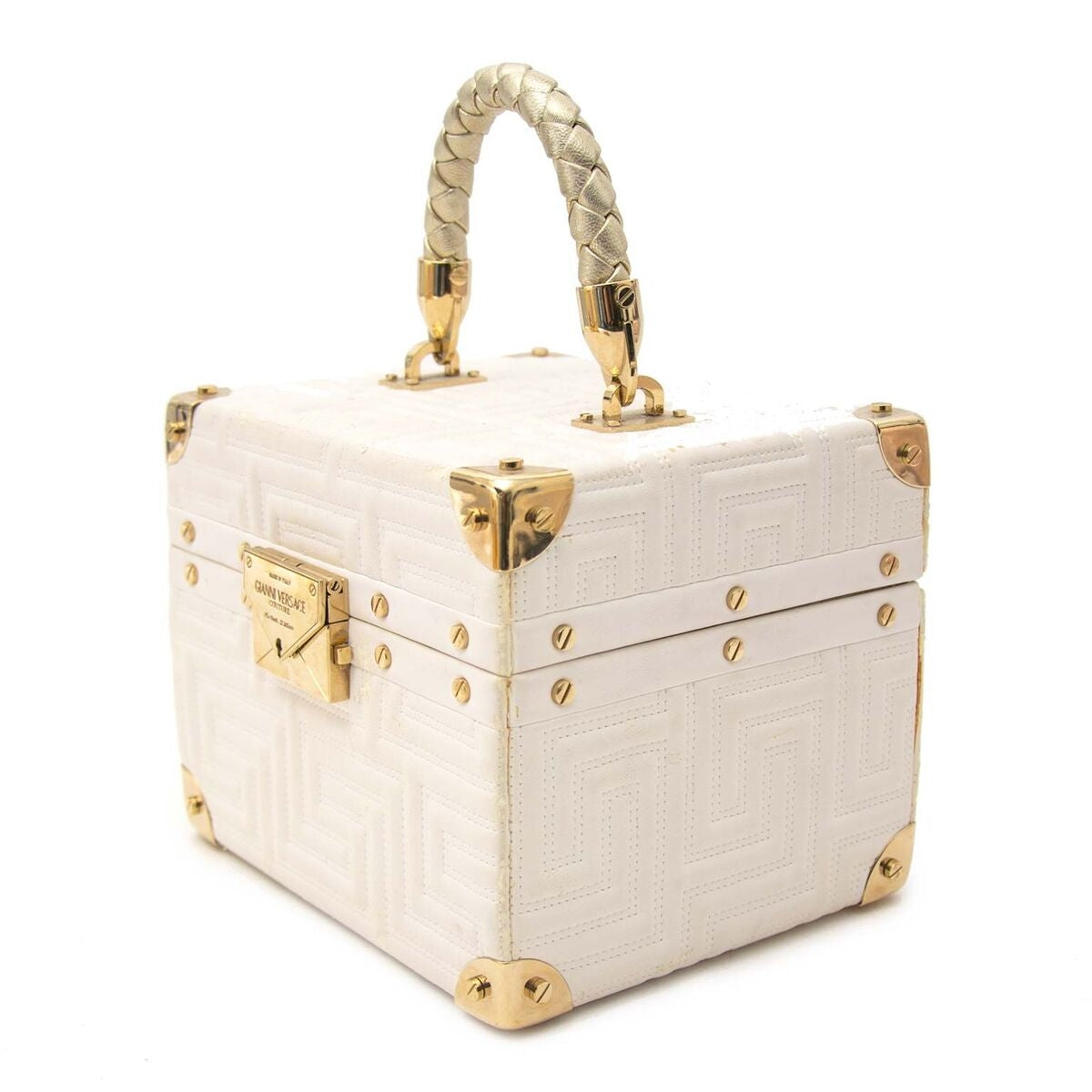 Compra una caja de Versace en blanco muy en moda para el precio correcto en LabelLOV.