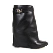 Givenchy Black Shark Lock Boots for the best price available at Labellov