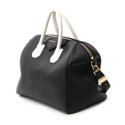 Buy and sell your Givenchy Medium Antigona Black And White Leather Bag for the best price