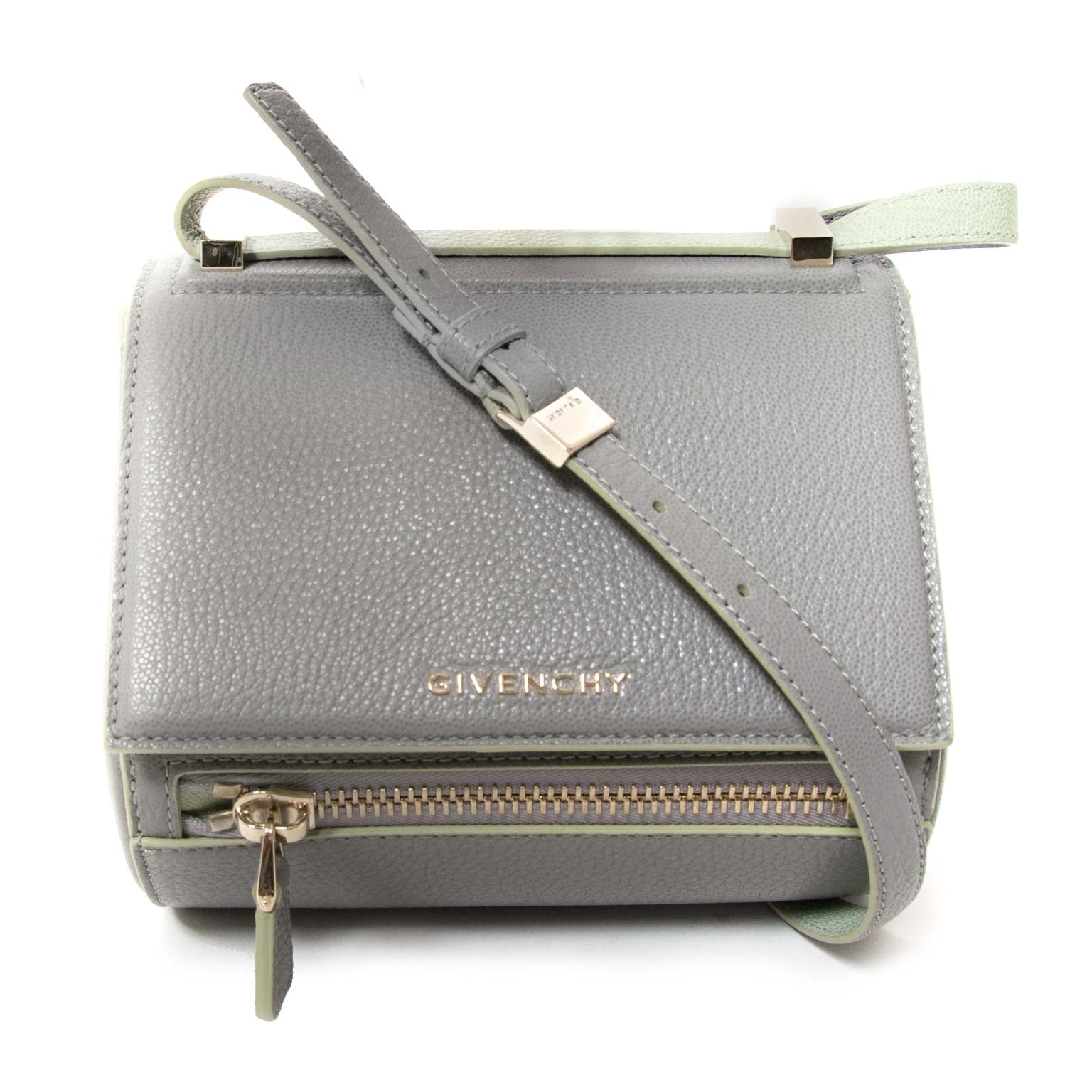 koop Givenchy Pearl Grey Pandora Box Crossbody Bag bij labellov aan de beste prijs
