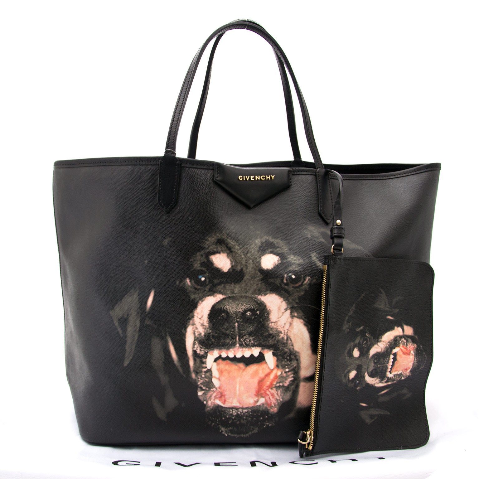 Koop uw originele Givenchy Rottweiler Antigona Shopping Tote aan de beste prijs bij Labellov