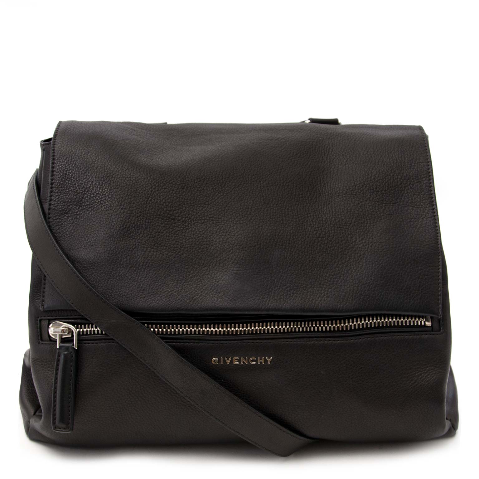 shop safe online you Givenchy Black Pandora Flap Bag