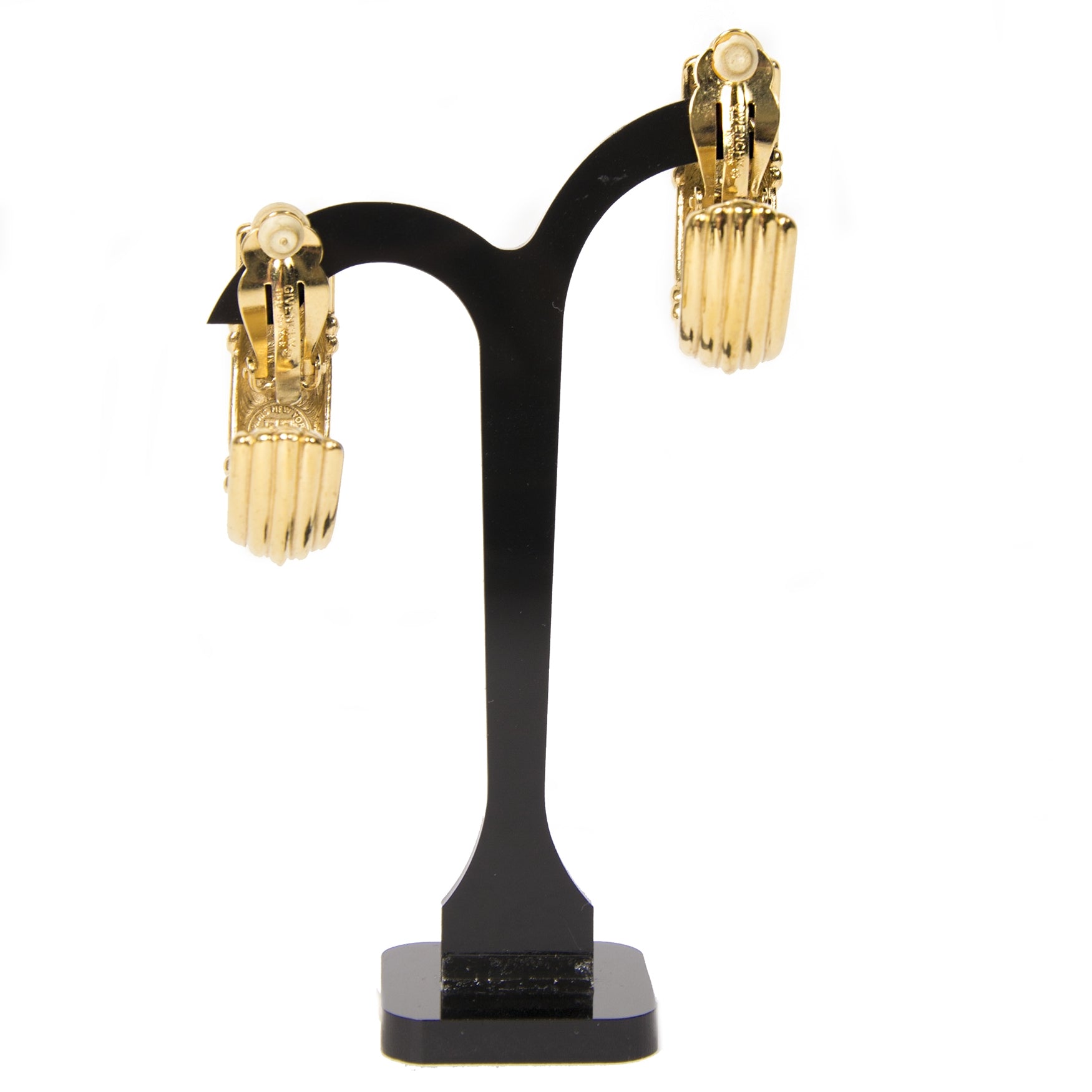 Givenchy Gold-Tone Clip-On Earrings