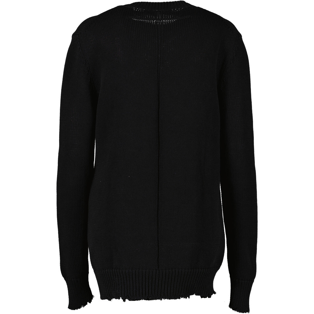Givenchy 'I Feel Love' Zwarte Gebreide Trui - Maat S