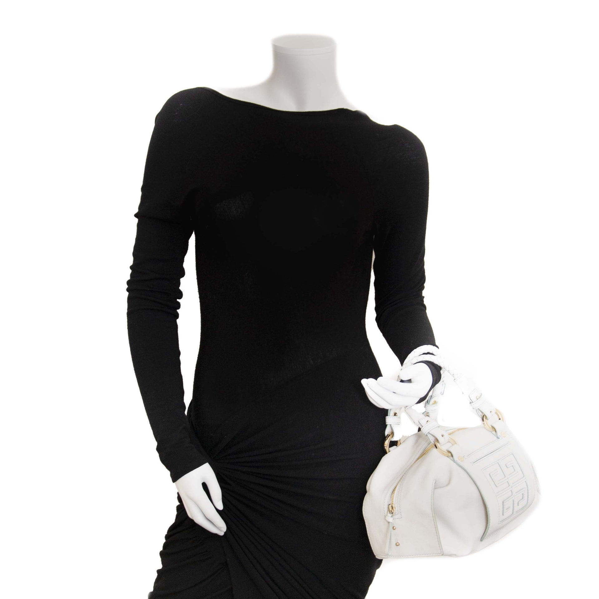 Givenchy White Top Handle Bag