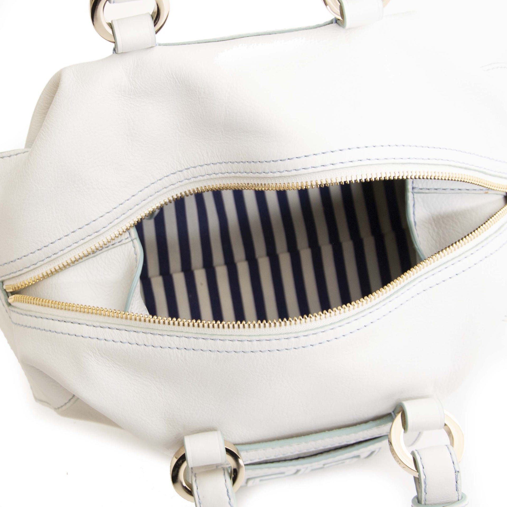 Givenchy White Top Handle Bag