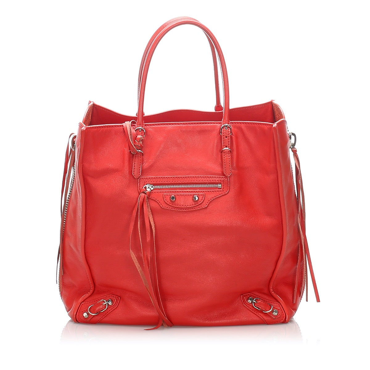 Balenciaga Rode Papier A5 Tas