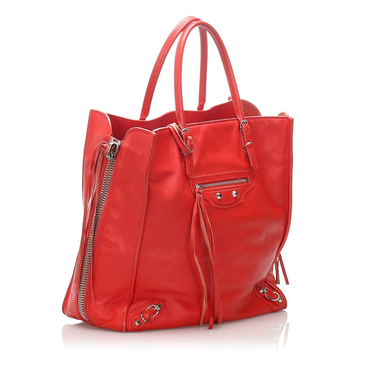 Balenciaga Rode Papier A5 Tas