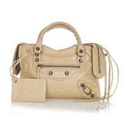 Balenciaga Beige Classic mini City Crossbody
