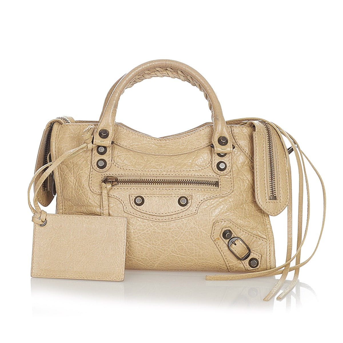 Balenciaga Beige Classic mini City Crossbody