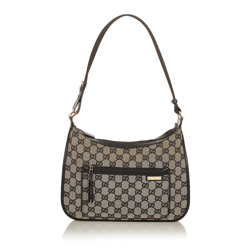 Buy an authentic second hand Gucci GG Canvas Shoulder Bag in very good condition at Labellov