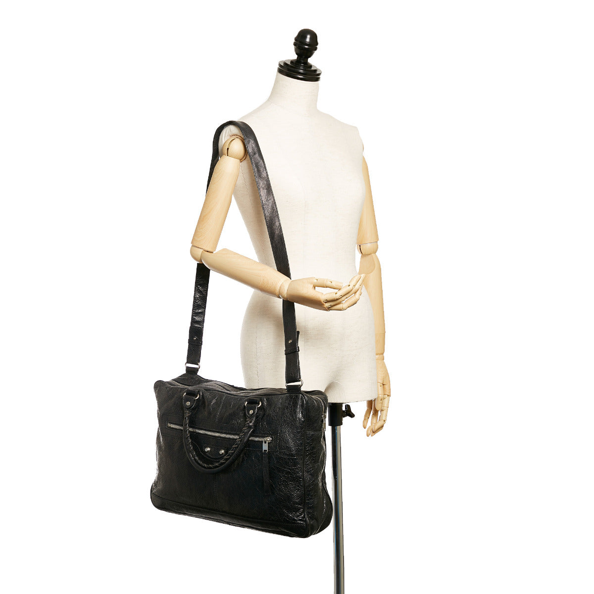 Sac Documents Balenciaga Classic Mini Noir + Bandoulière