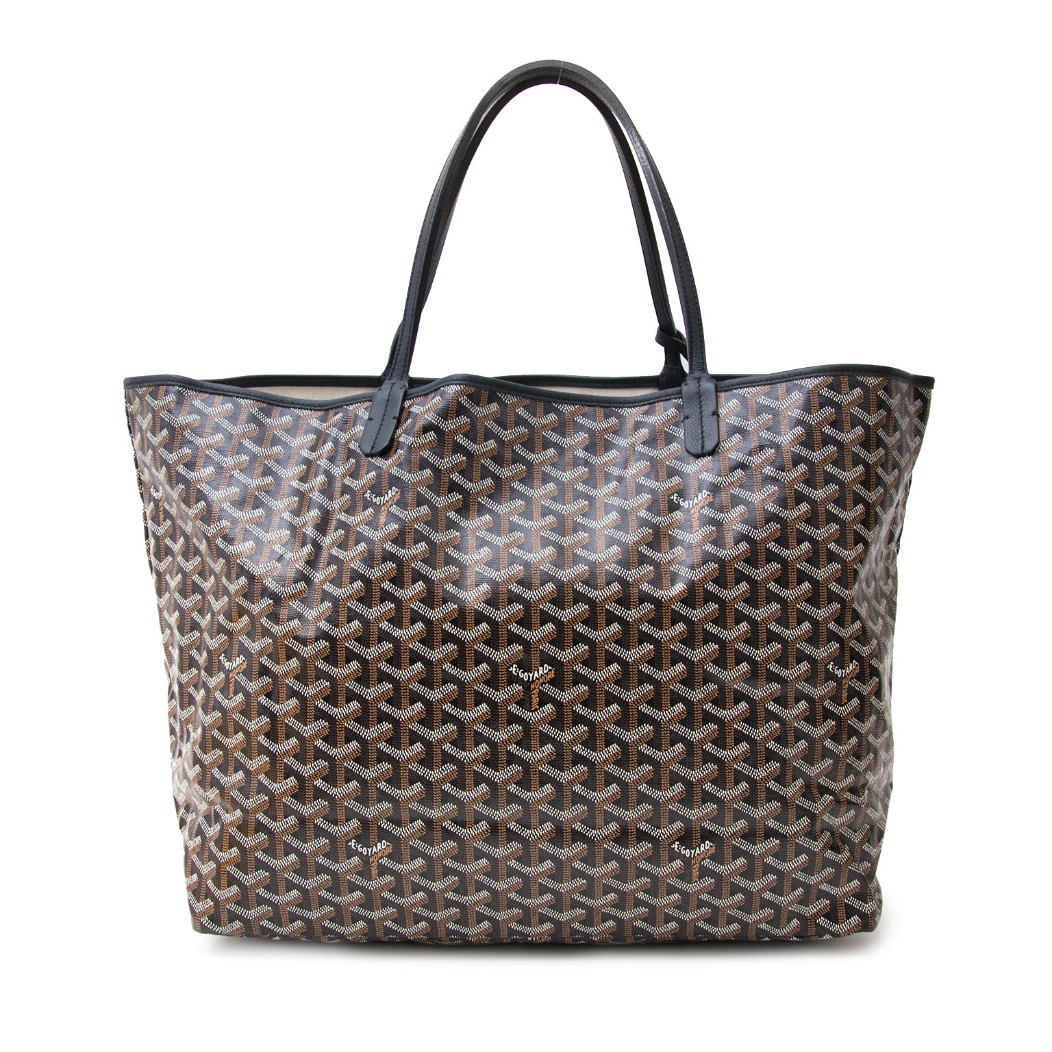 Goyard Black Saint Louis GM Tote