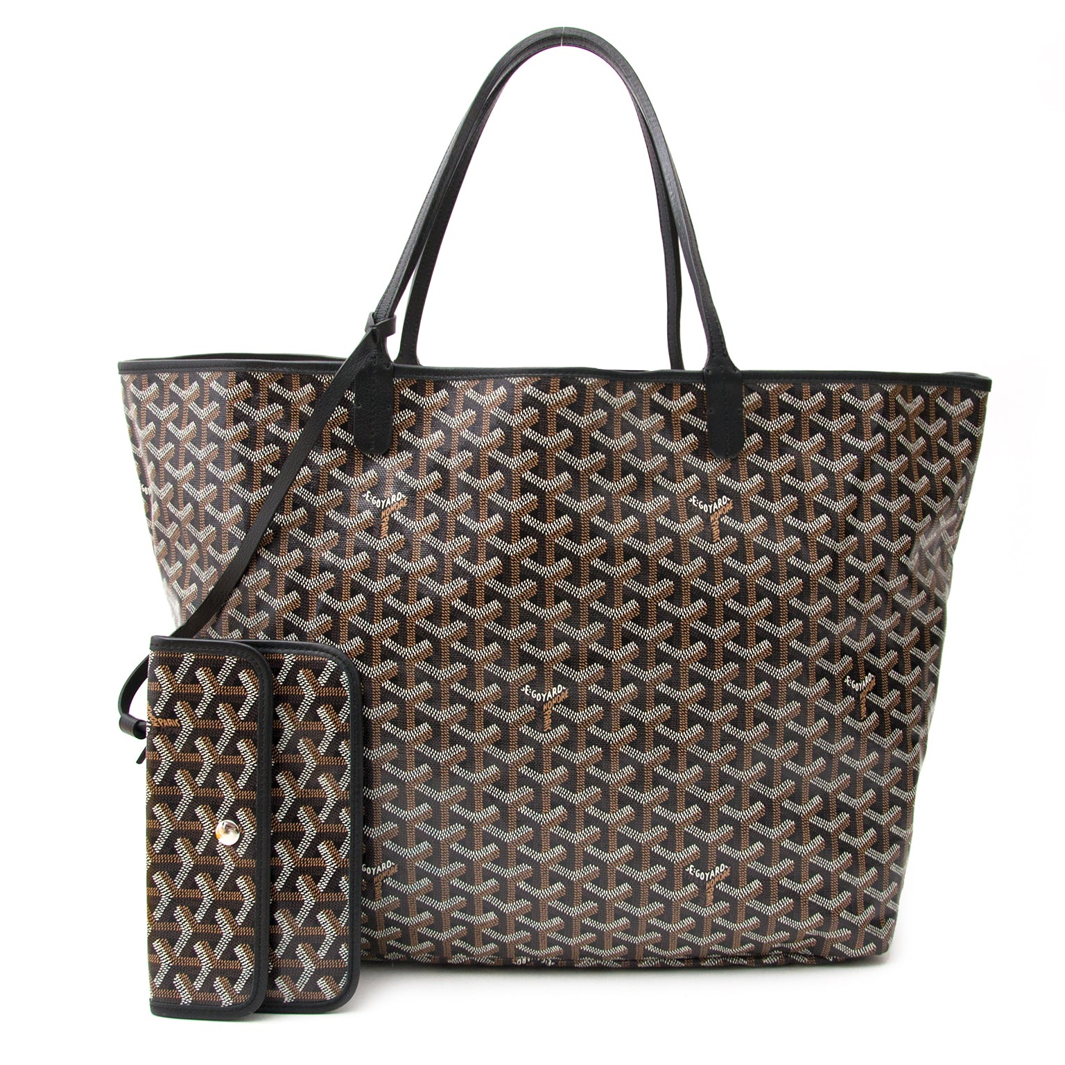 Goyard Black Saint Louis GM Tote