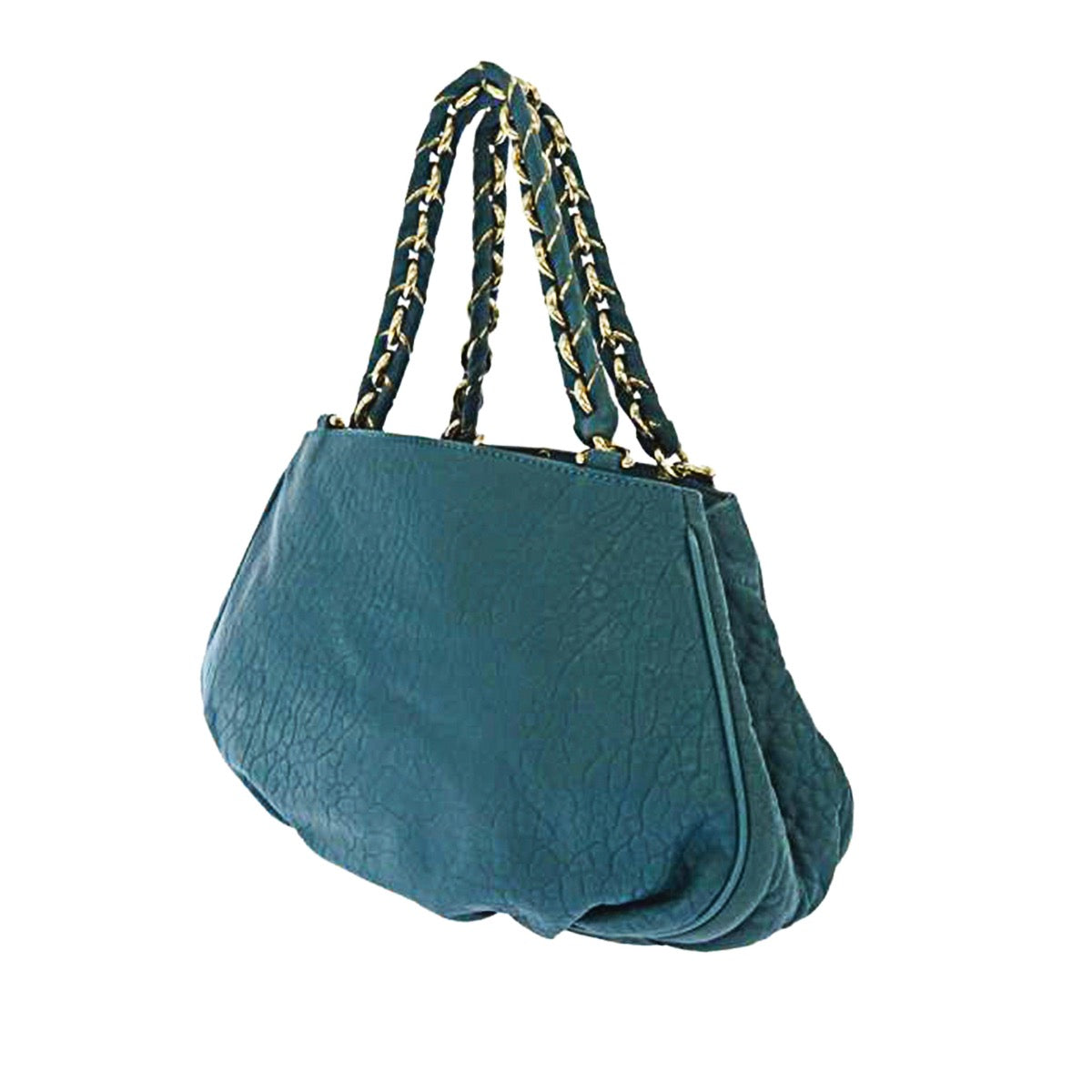 Fendi Turquoise Mia Shoulder Bag