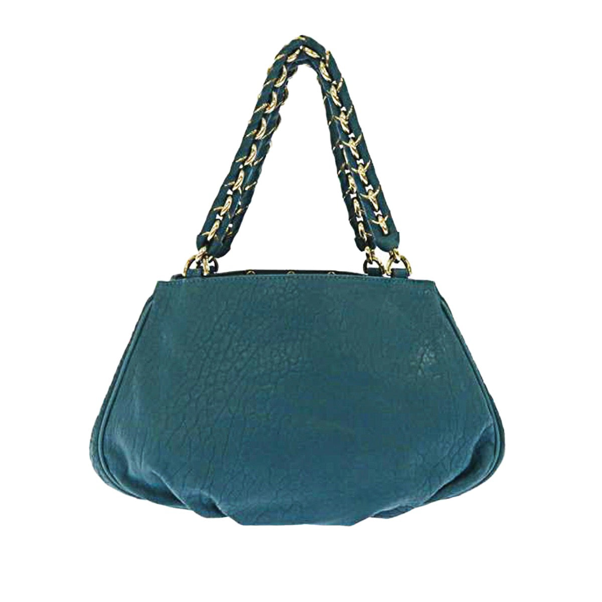 Fendi Turquoise Mia Shoulder Bag
