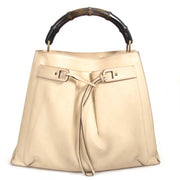 koop Gucci Beige Bamboo Tote bij labellov aan de beste prijs