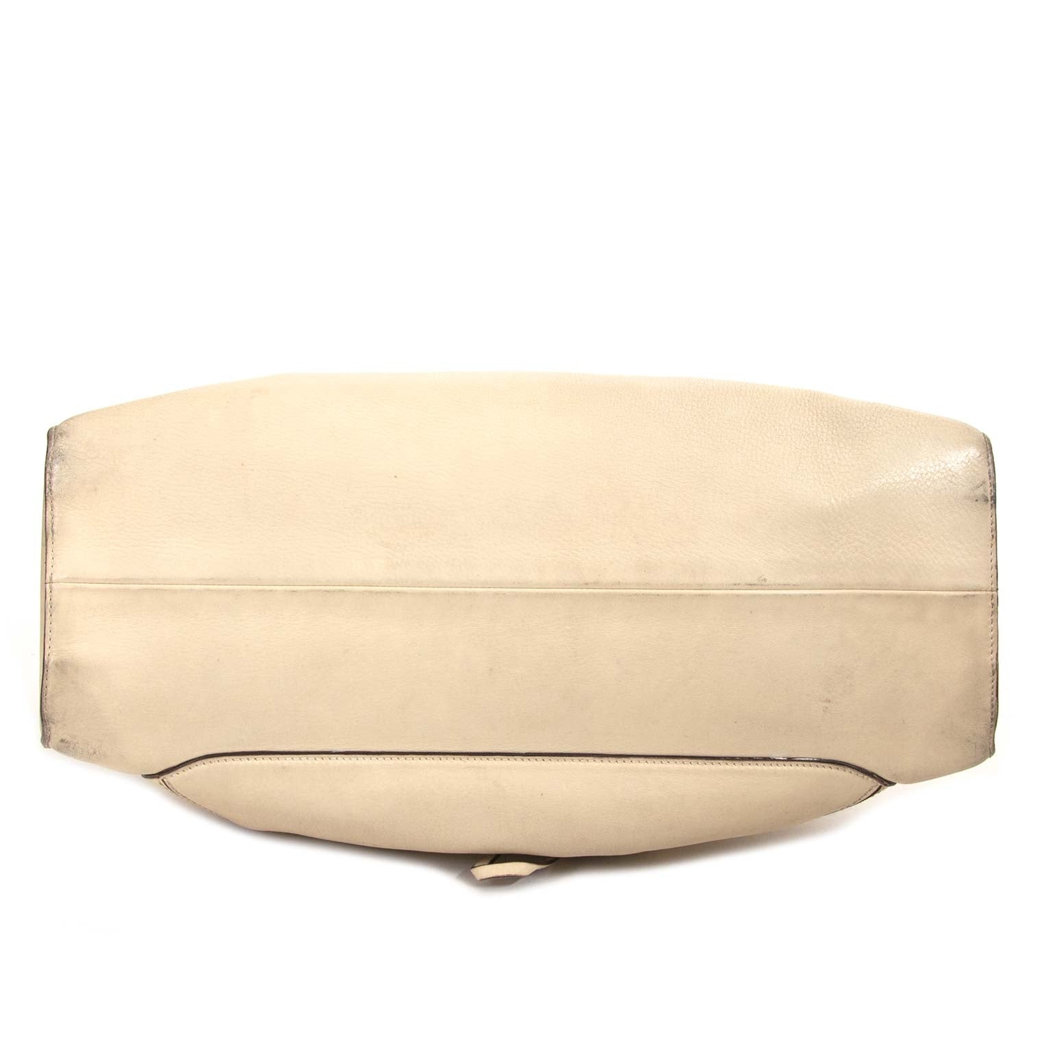 Gucci Gucci Beige Bamboo Tote te koop bij labellov antwerpen