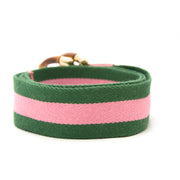 shop safe online at the best price Gucci Canvas Web Bamboo Belt
