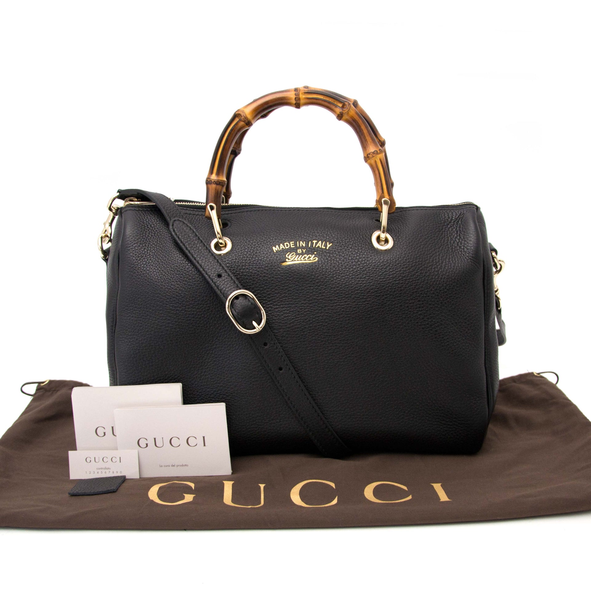 Gucci Bamboo Boston Tote
