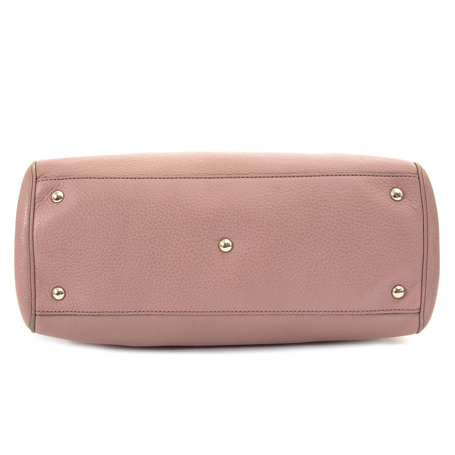 Achetez secur en ligne votre sac a mains Gucci Bamboo Dark Cipria Leather Crossbody pour le meilleur prx