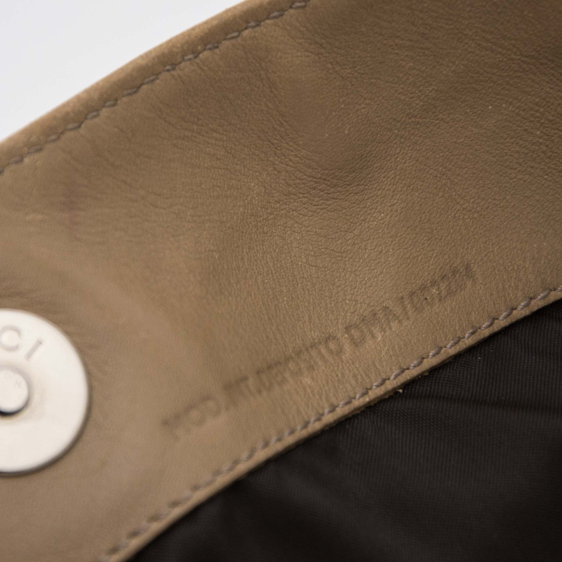 acheter en ligne pour le mielleux prix Gucci Taupe Bamboo Shoulder Bag