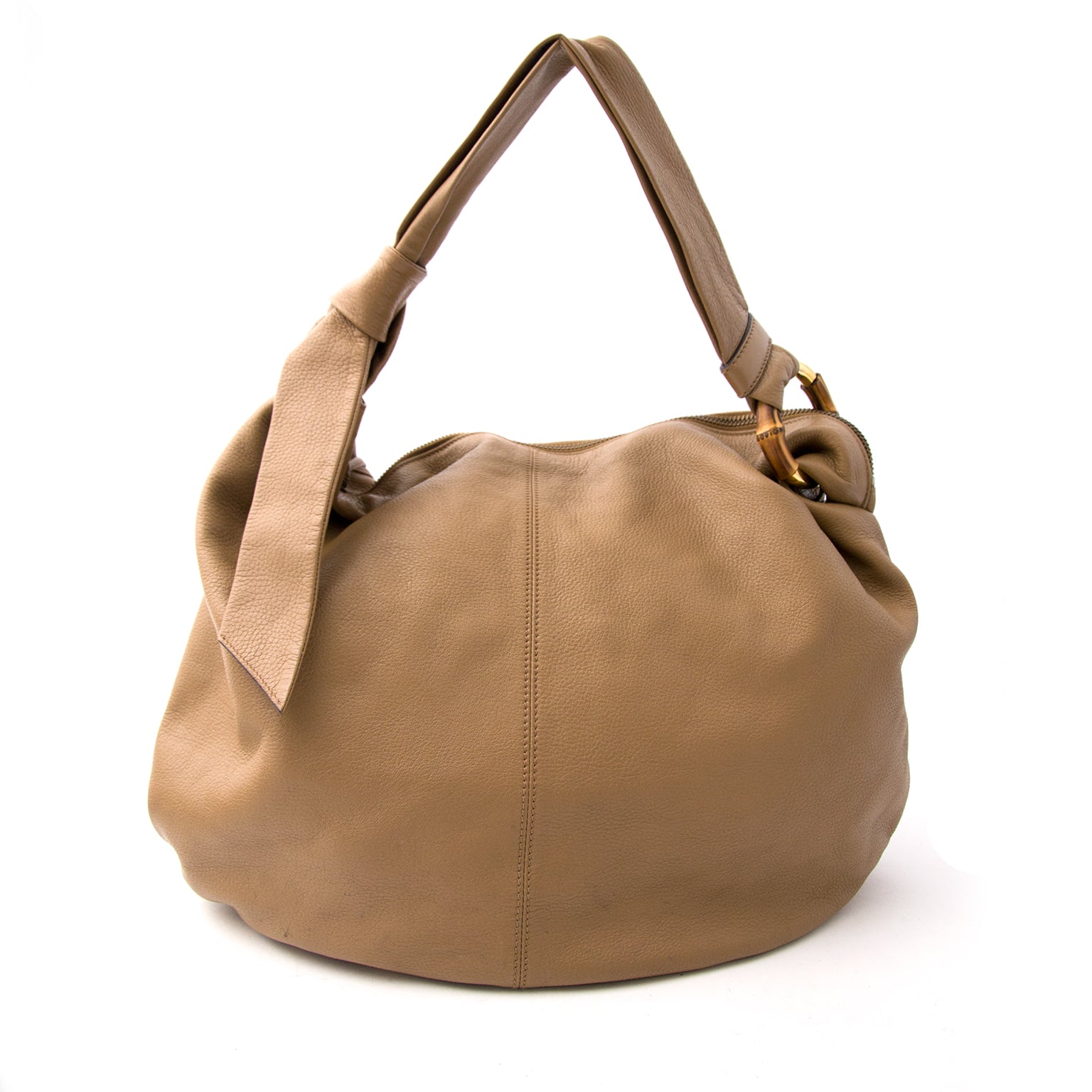 Acheter secur en ligne votre Gucci Bamboo Sand Hobo Bag pour le meilleur prix
