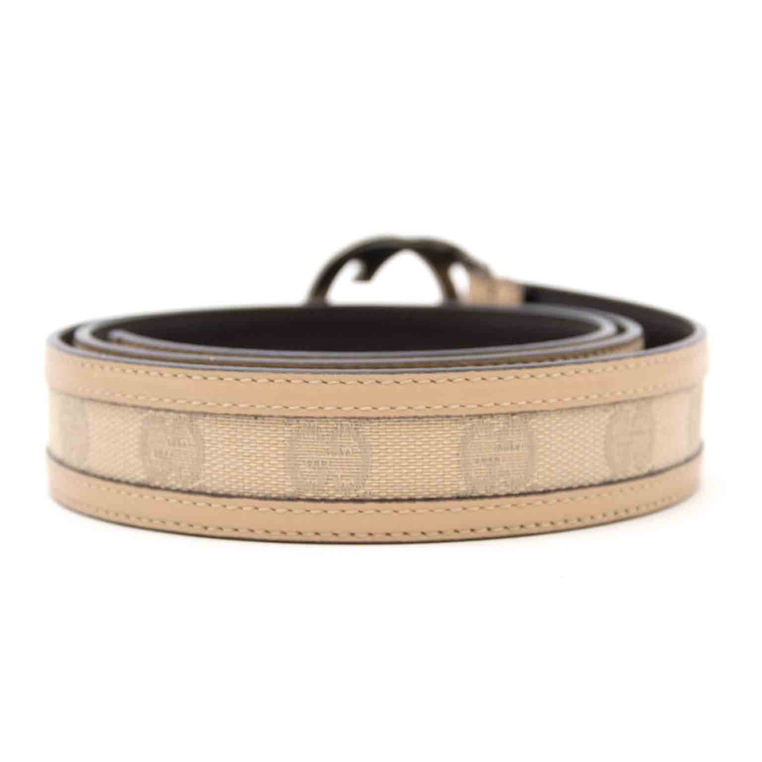 Tweedehands designer items zoals deze riem van Gucci aan de beste prijs bij Labellov