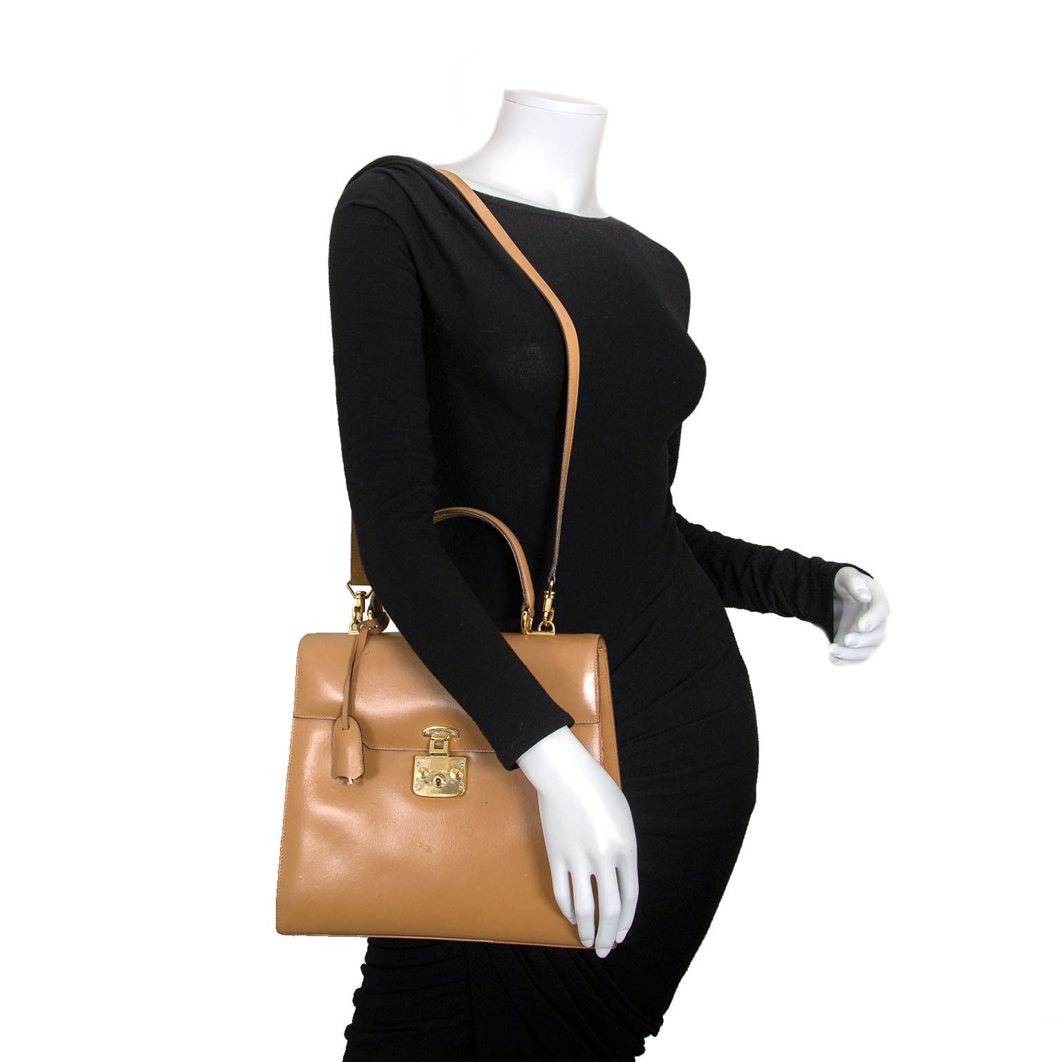 achetez Gucci Camel Lady Lock 2 + STRAP chez labellov pour le meilleur prix