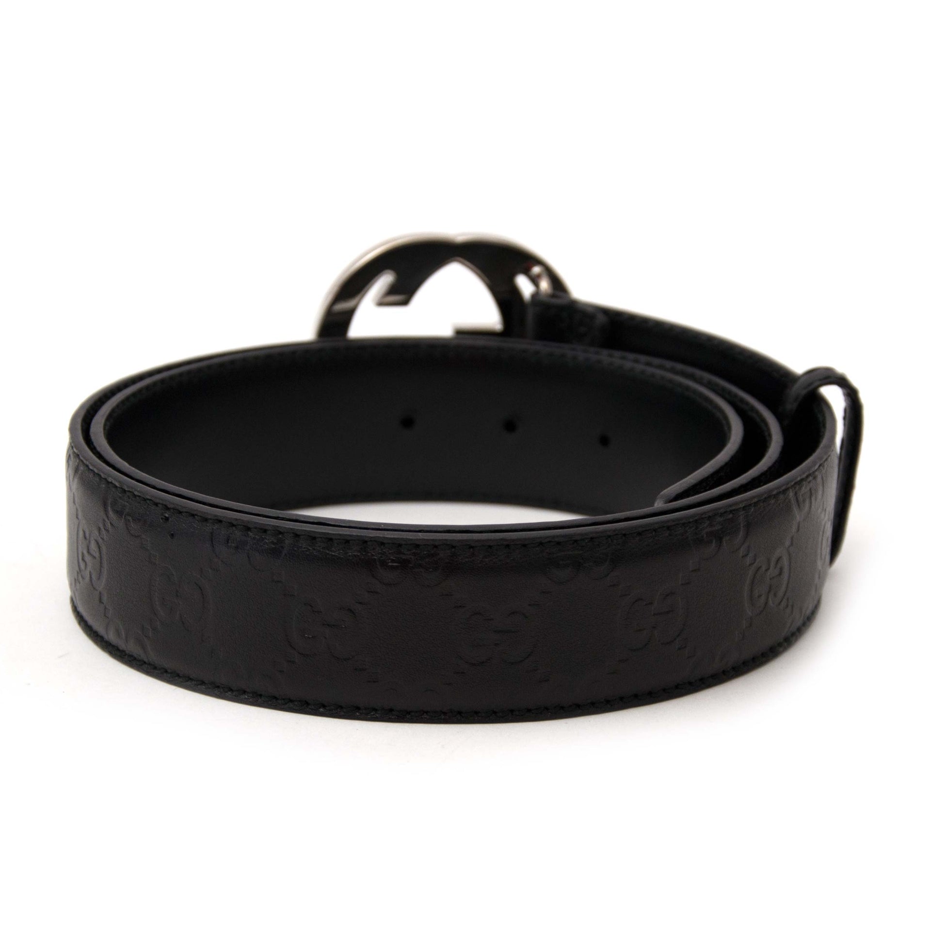 acheter en ligne chez labellov.com pour le meilleur prix gucci monogram belt