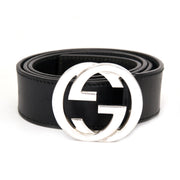 acheter en ligne pour le meilleur prix gucci ceinture noir gg comme neuf 100% authentic
