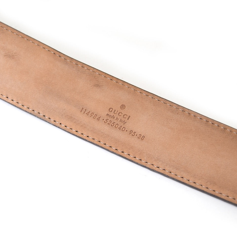 shop safe online secondhand designer Gucci GG Guccisima Belt like new