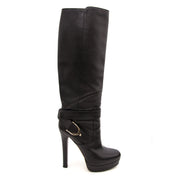 Winkel Gucci Black Tall Platform laarzen aan de juiste prijs bij Labellov.com