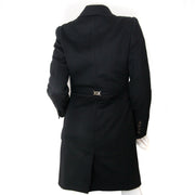 gucci wool black trench coat now for sale at labellov vintage fashion webshop belgium