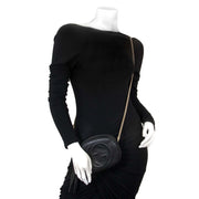 gucci black leather soho mini chain crossbody bag now for sale at labellov vintage fashion webshop belgium