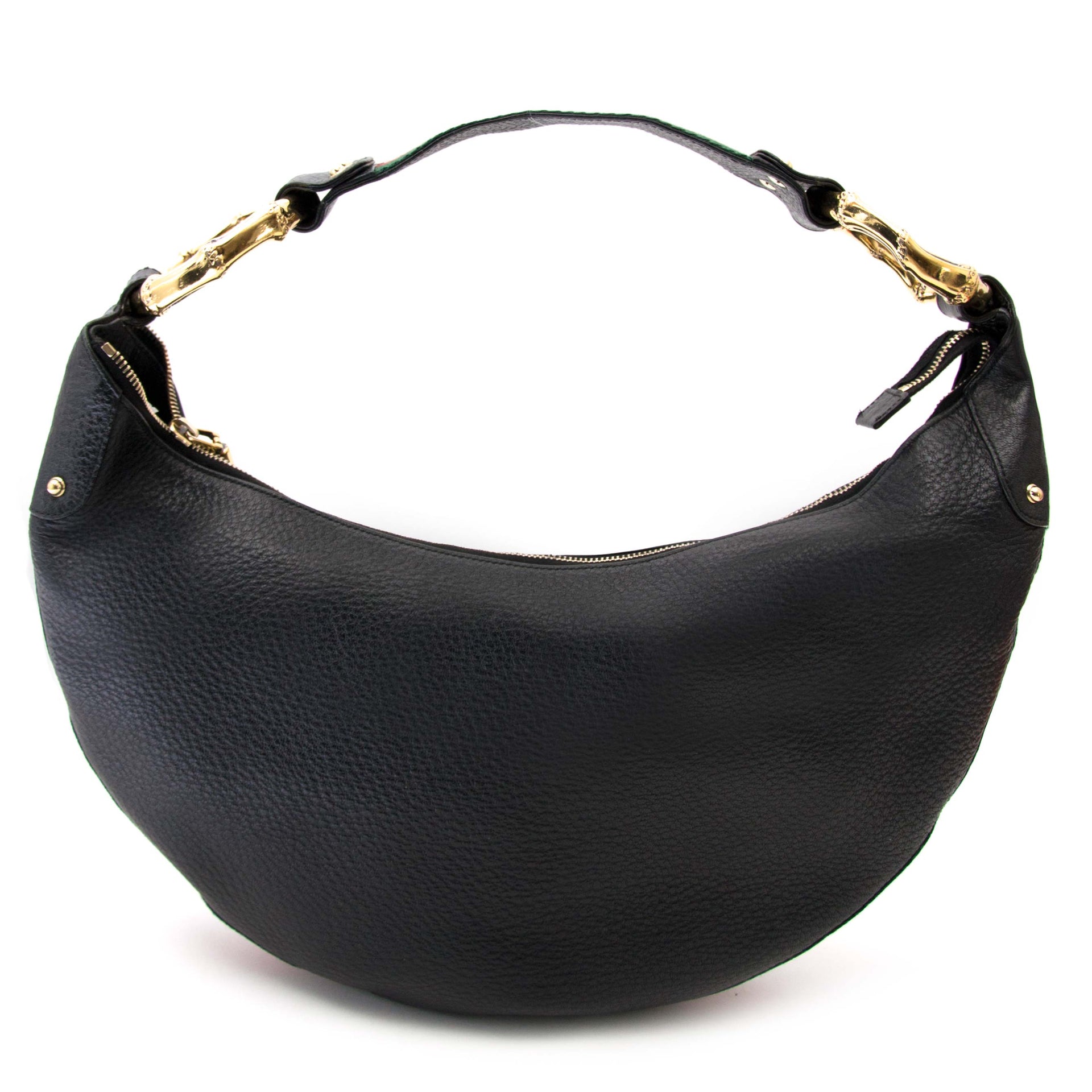 gucci black bamboo ring hobo bag now online at labellov.com for the best price