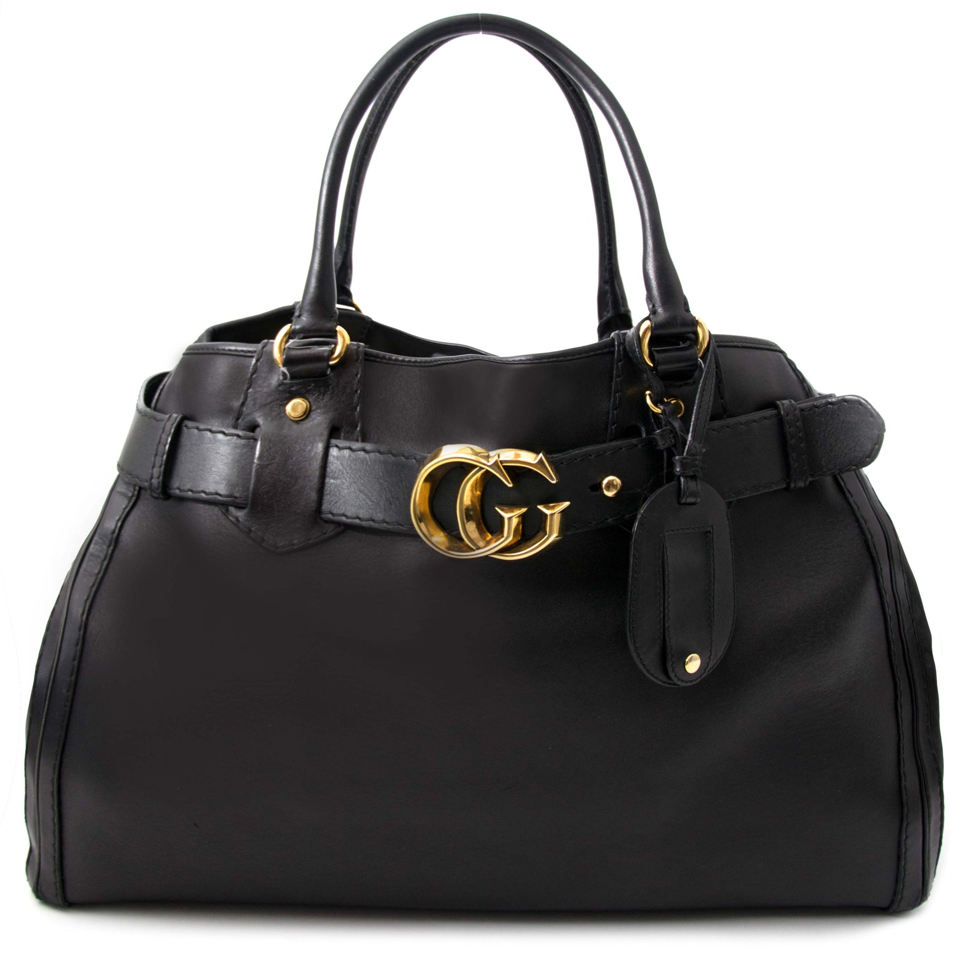 Authentic secondhand Gucci back black Labellov