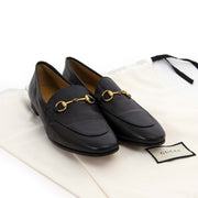 Gucci Black Jordaan Leather Loafer - Size 39Gucci Black Jordaan Leather Loafer - Size 39