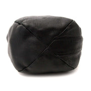 shop safe online Gucci Black Leather Medium Greenwich Shoulder Bag Grey