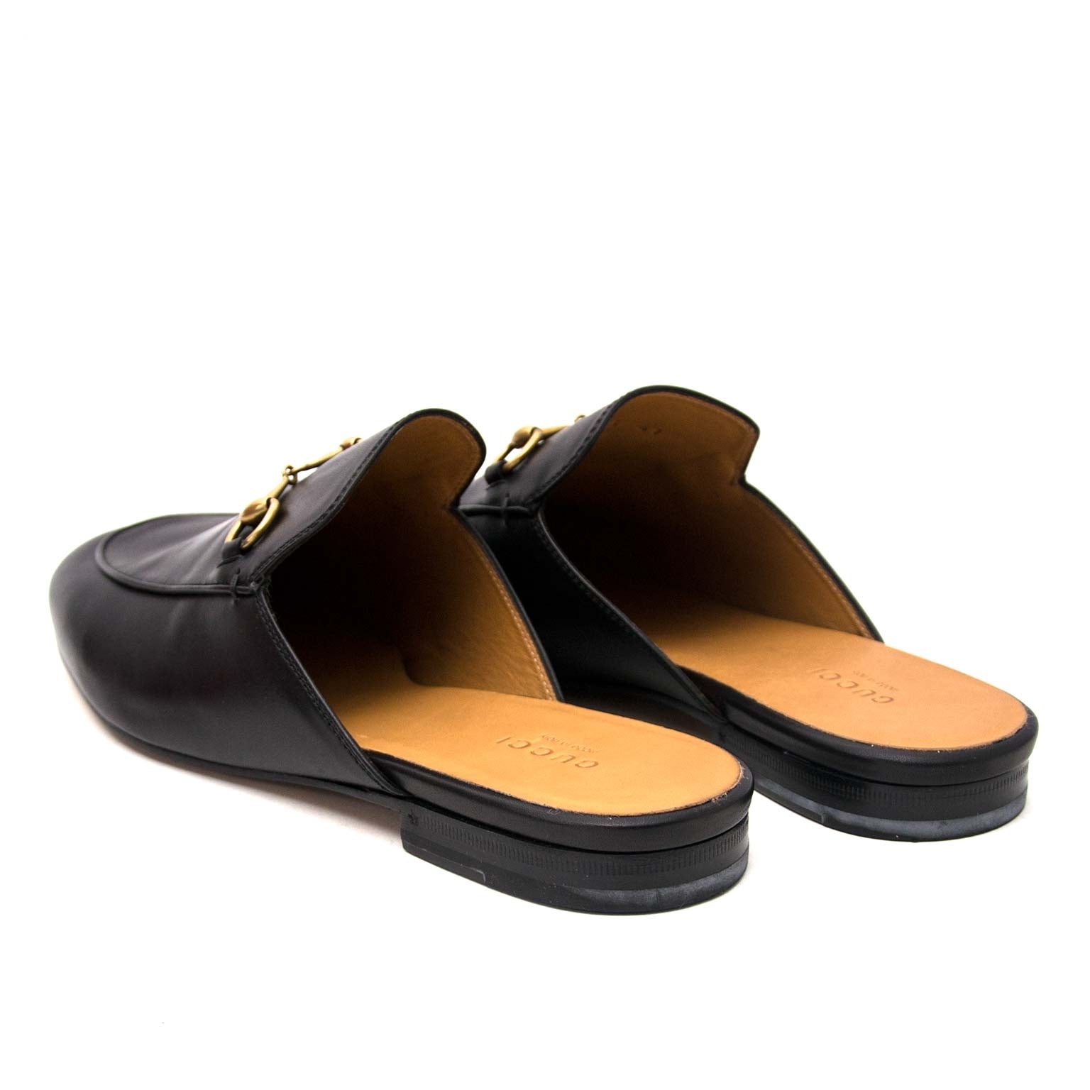 *NEVER USED* Gucci Black Leather Loafers - Size 41 wordlwide shipping