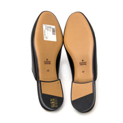 Koop veilig online tegen de beste prijs *NEVER USED* Gucci Black Leather Loafers - Size 41