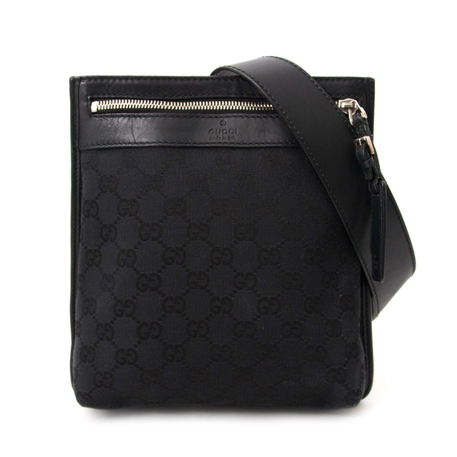 Prachtige unieke Black Gucci Pochette, nu veilige online te koop op labellov.com